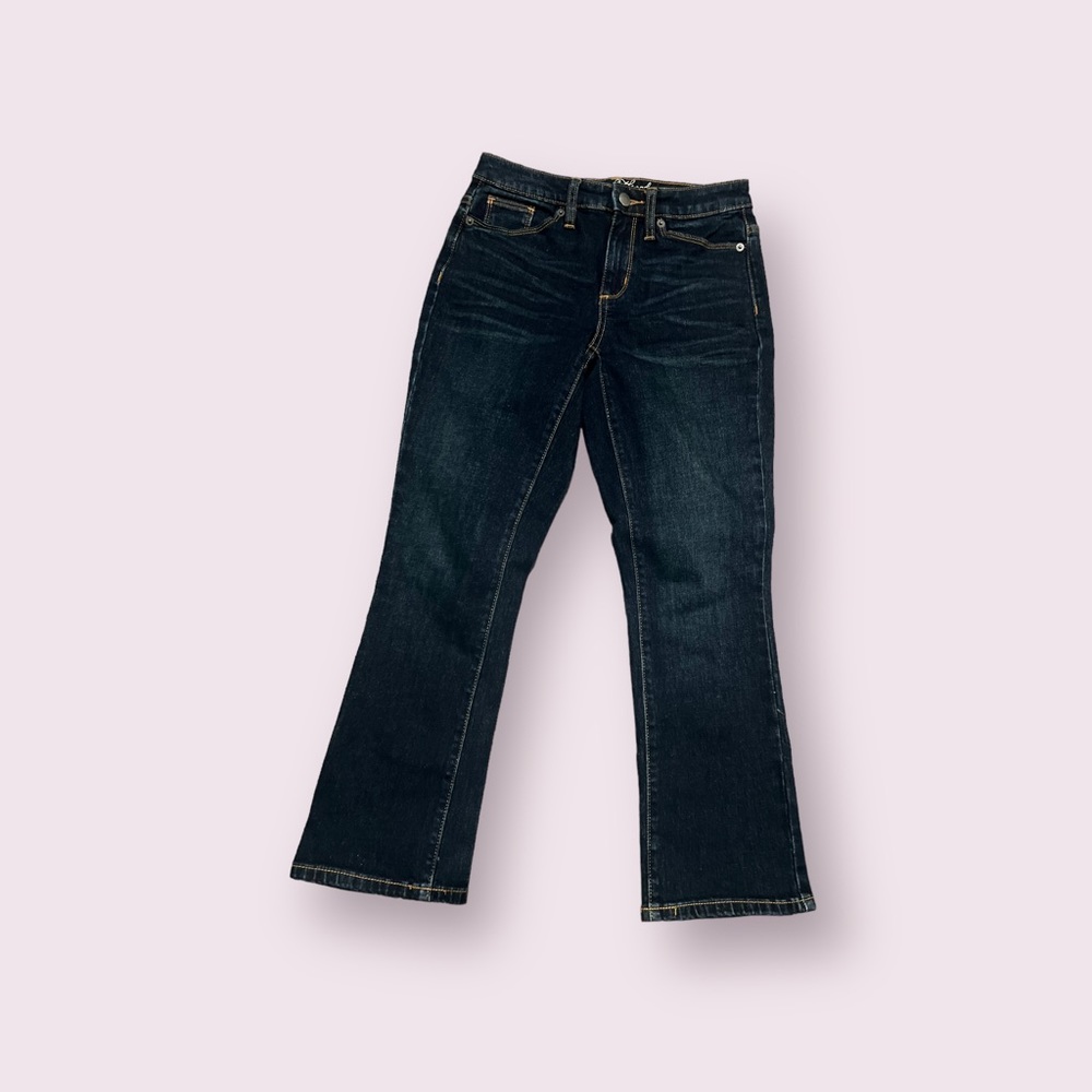 Universal Thread High Rise Kick Boot Crop. Jeans. Size 00/24R